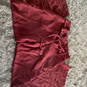 Maroon pants